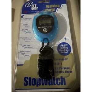 B Fit Gear Walking World Digital Stopwatch,Brand New, Factory Sealed - New